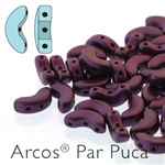 Arcos par Puca : ARC510-02010-25032 - Pastel Bordeaux - 25 Beads