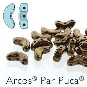 Arcos par Puca : ARC510-23980-14485 - Dark Gold Bronze - 25 Beads