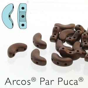 Arcos par Puca : ARC510-23980-84415 - Metallic Matte Bronze - 25 Beads