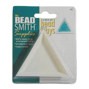 Bead Smith Treasure Bead Mat Tray with Lid - 12.5x9.25