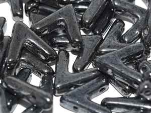 AVA-23980-14400 - Ava Bead 10 x 4 mm Jet Hematite - 10 Count