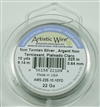 Artistic Wire Silver Non Tarnish 22ga Wire - 10 Yard Spool