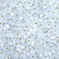 Miyuki Berry Seed Beads BB-1F TSL MA Crystal - 8 Grams