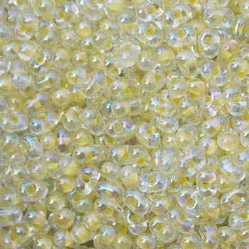 Miyuki Berry Seed Beads BB-273 ICL R Crystal/Soft Yellow - 8 Grams