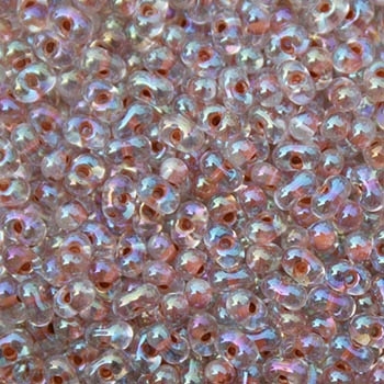 Miyuki Berry Seed Beads BB-275 ICL R Crystal/Peachy Gold - 8 Grams