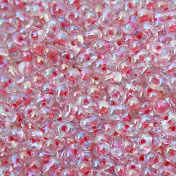 Miyuki Berry Seed Beads BB-276 ICL R Crystal/Light Strawberry - 8 Grams
