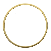 BFG002 - Bead Frame - 30mm Round - 1.2mm Thick - Gold Plate