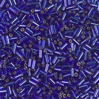 10 Grams Miyuki Bugle BGL3-20 3mm TSL Cobalt Blue