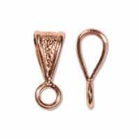 BLL309CP - 9mm Sliding Closed Bail - Copper Plated - 1 count