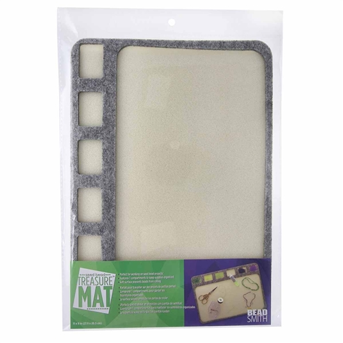 Treasure Bead Mat - 8"x11" Featuring 6 Built-In Compartments