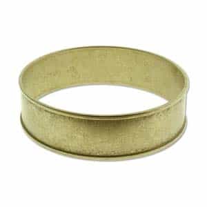 BR2455 - Raw Brass Bracelet Bangle - 3/4 Inch - ID 66.5mm