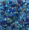 BeadSmith 22 grams Bead Soup ~ Caribbean Blue