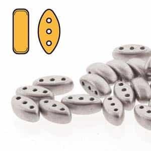 Czech Cali Beads : 3x8mm - CALI-00030-01700 - Bronze Aluminum - 25 Count