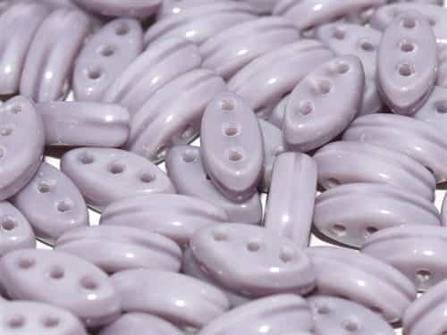 Czech Cali Beads : 3x8mm - CALI-24010 - Opaque Lilac - 25 Count