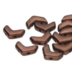 ChevronDuo : CHV10423980- 14415 - Jet Bronze - 30 Beads