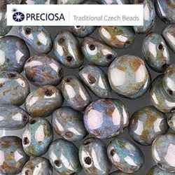 CND0802010-65431 - PRECIOSA Candy 8mm Beads - Lazure Blue - 20 pcs