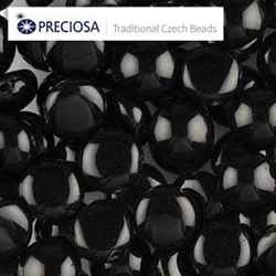 CND0823980 - PRECIOSA Candy 8mm Beads - Black - 20 pcs