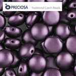 CND0825032 - PRECIOSA Candy 8mm Beads - Pastel Bordeaux - 20 pcs