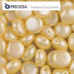 CND0825039 - PRECIOSA Candy 8mm Beads - Pastel Cream - 20 pcs