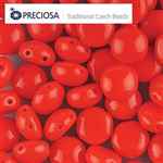 CND0893180 - PRECIOSA Candy 8mm Beads - Red - 20 pcs