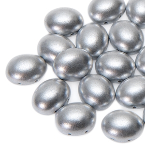 CNDOV101200030-01700 - PRECIOSA Candy Oval 10mm x 12mm Beads - Aluminum Bronze - 10 pcs
