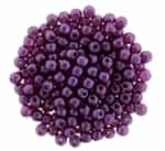 Pearl Coat Round 2mm : CP2-25032 - Purple Velvet - 25 Pieces