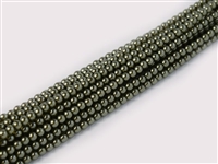 Pearl Coat Round 2mm : CP2-63565 - Pearl - Crystal Dark Green - 25 pcs