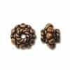 9x7mm Bali Style Copper Bead