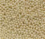 Pearl Coat Round 3mm : CP3-10001 - Pearl - Old Lace - 50 pcs