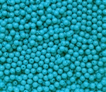 Pearl Coat Round 3mm : CP3-10092 - Pearl - Turquoise - 50 pcs