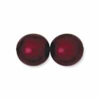 Pearl Coat Round 3mm : CP3-17965 - Pearl - Burgundy - 50 pcs