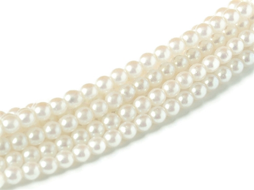 Pearl Coat Round 3mm : CP3-30000 - Pearl Shell Cloud - 50 pieces