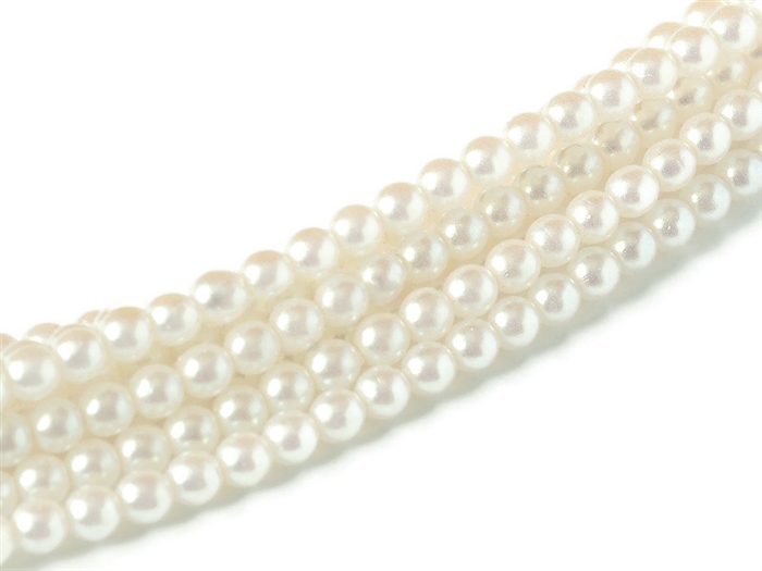 Pearl Coat Round 3mm : CP3-30000 - Pearl Shell Cloud - 50 pieces