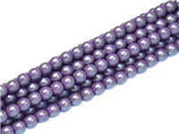 Pearl Coat Round 3mm : CP3-30015 - Pearl Shell Lilac - 50 pieces