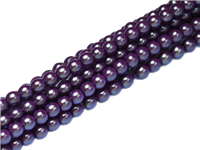 Pearl Coat Round 3mm : CP3-30016 - Pearl Shell Grape Satin - 50 pieces