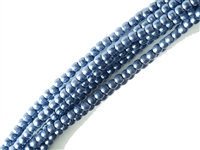 Pearl Coat Round 4mm : CP4-10157 - Queen Blue - 50 pieces