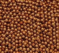 Pearl Coat Round 4mm : CP4-10271 - Copper - 50 pieces