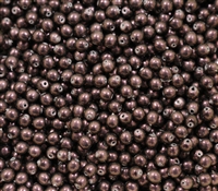 Pearl Coat Round 4mm : CP4-19064 - Polynesian - Jet Mauve Rose - 50 pieces