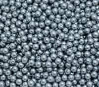 Pearl Coat Round 4mm : CP4-24961 - State Blue - 50 pieces