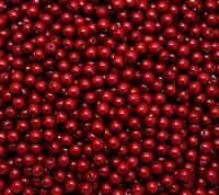 Pearl Coat Round 4mm : CP4-48265 - Fiesta Pearl Colors - Cranberry - 50 pieces