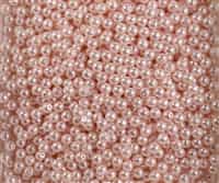 [ 3-2-F-3 ] Pearl Coat Round 4mm : CP4-61203 - Pearl - Soft Pink