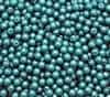 Pearl Coat Round 4mm : CP4-M25027 - Matte Teal - 50 pieces