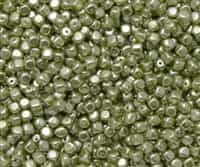 Pearl Coat Cube 4mm : CPC4-61539 - Pearl - Olive - 25 pieces