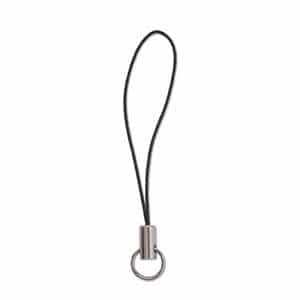 Cell Phone 2.25 inch Silver Plated Lanyard with Split Ring