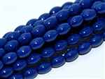 Pearl Coat Rice 6mm x 4mm : CRP6-48375 - Royal Blue - 25 Pearls