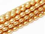 Pearl Coat Rice 6mm x 4mm : CRP6-70486 - Light Gold - 25 Pearls