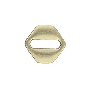 CYM-CHV-013046-AB - Sikamia Bead Connector - Antique Brass Plate - 1 Piece