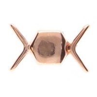 CYM-CHV-013092-RG - Vorino Magnetic Clasp - Rose Gold Plate - 1 Clasp