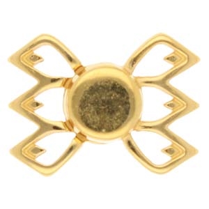CYM-GD-013500-GP - Fylakopi - GemDuo Magnetic Clasp - 24k Gold Plated - 1 Piece