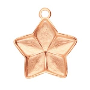 CYM-GD-014484-RG - Stomio - GemDuo Pendant Setting - Rose Gold Plated-  1 Piece